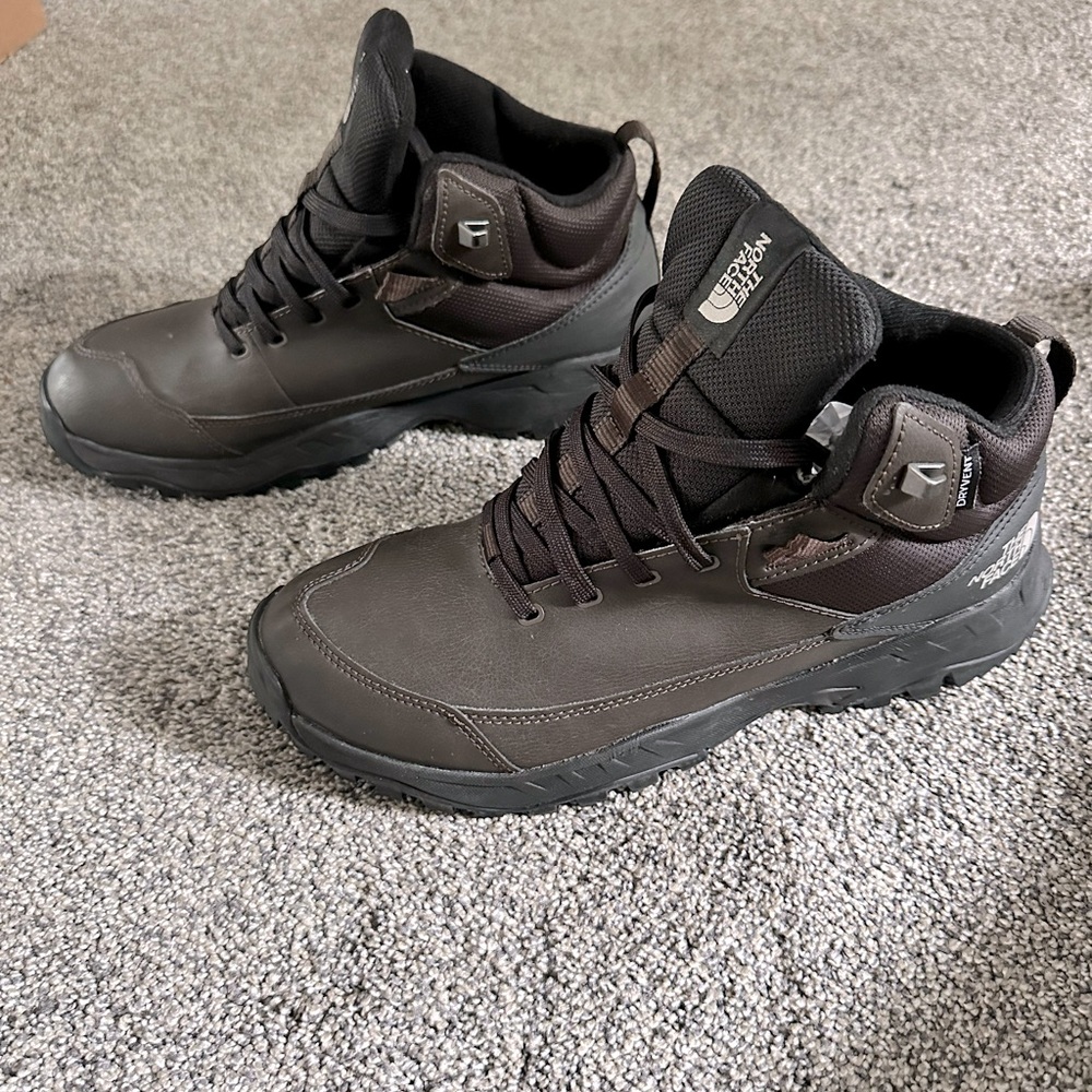 The North Face Men's Black Brown Hiking Boots